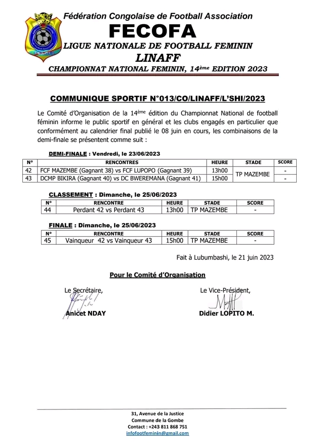 Copie du communiqué 