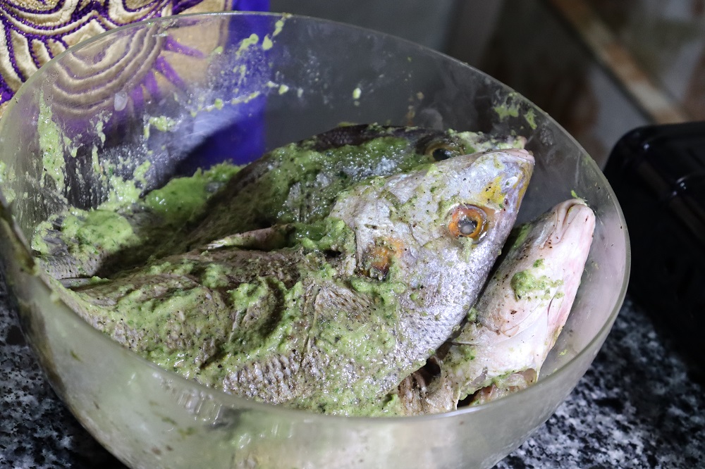 Poisson epicé