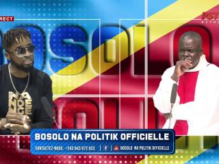 Alesh en pleine émission Bosolo na politik officielle