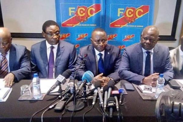 Les membres du FCC à Kinshasa