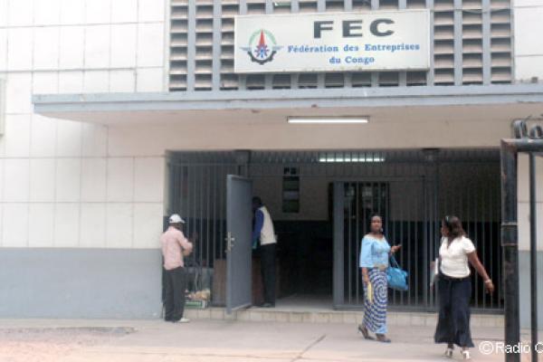 Bâtiment de FEC à Kinshasa. 