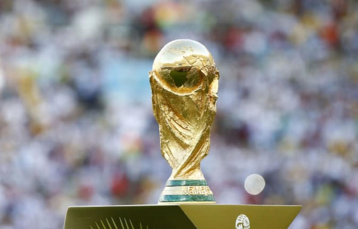 Trophée de la Coupe du monde.