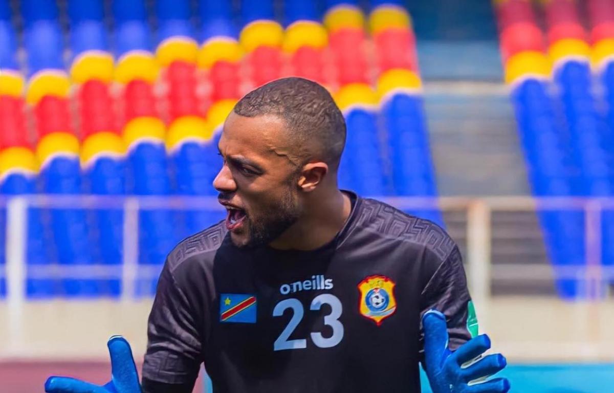Joël Kiassumbua portier titulaire des Léopards de la RDC