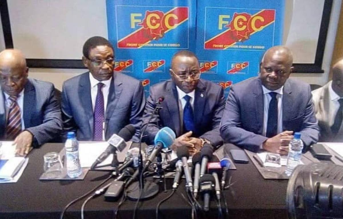 Les membres du FCC à Kinshasa