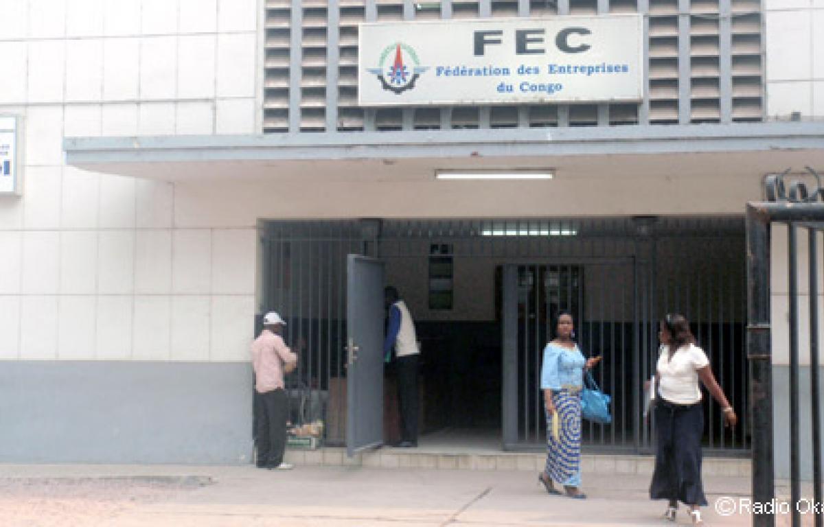 Bâtiment de FEC à Kinshasa. 