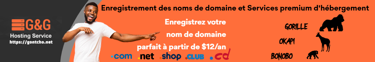 Bannière G&G Hosting Service