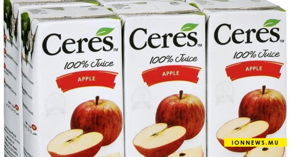 Le jus de pomme Ceres impropre à la consommation, selon une alerte du COMESA