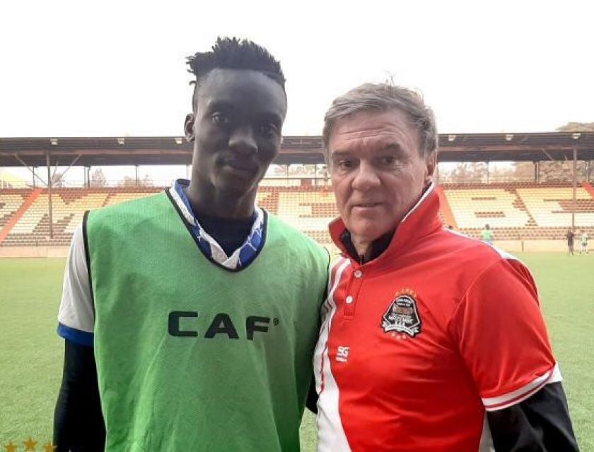 Magloire Tambwe et Dragen Cvetkovic