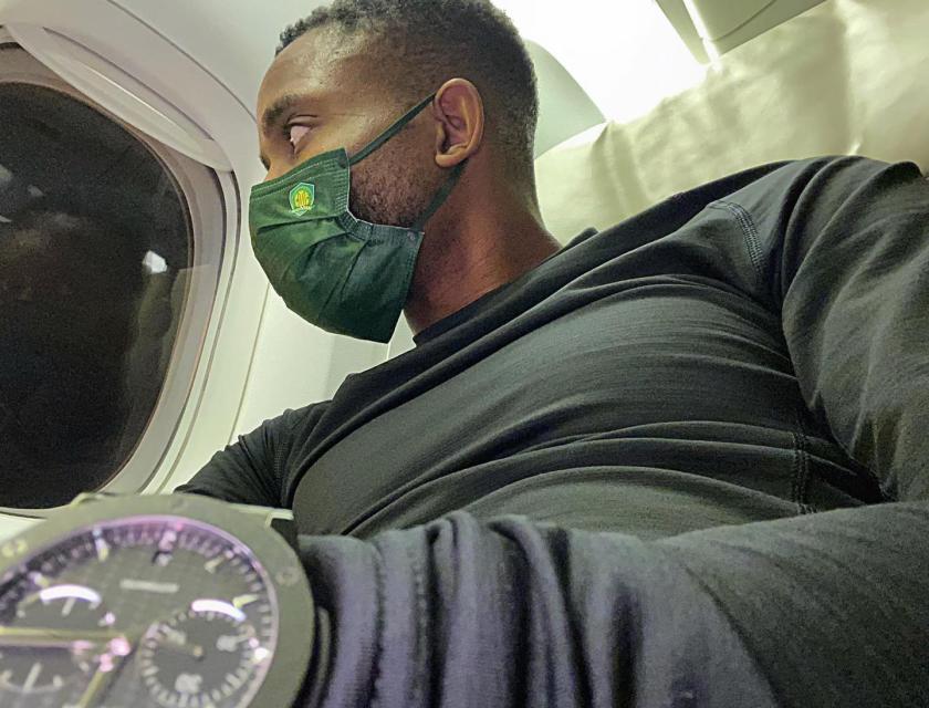 Cédric Bakambu en route pour Kinshasa