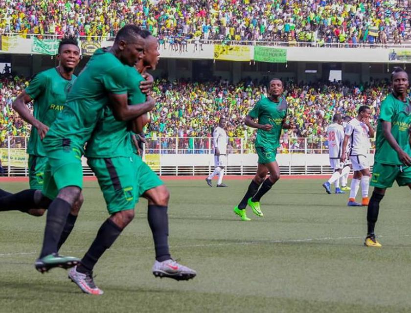 Une image illustrative du match de V.club en Ligue des champions de la CAF