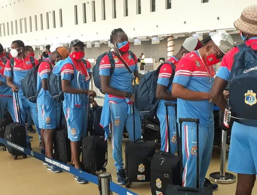 Départ des joueurs Photo tiers