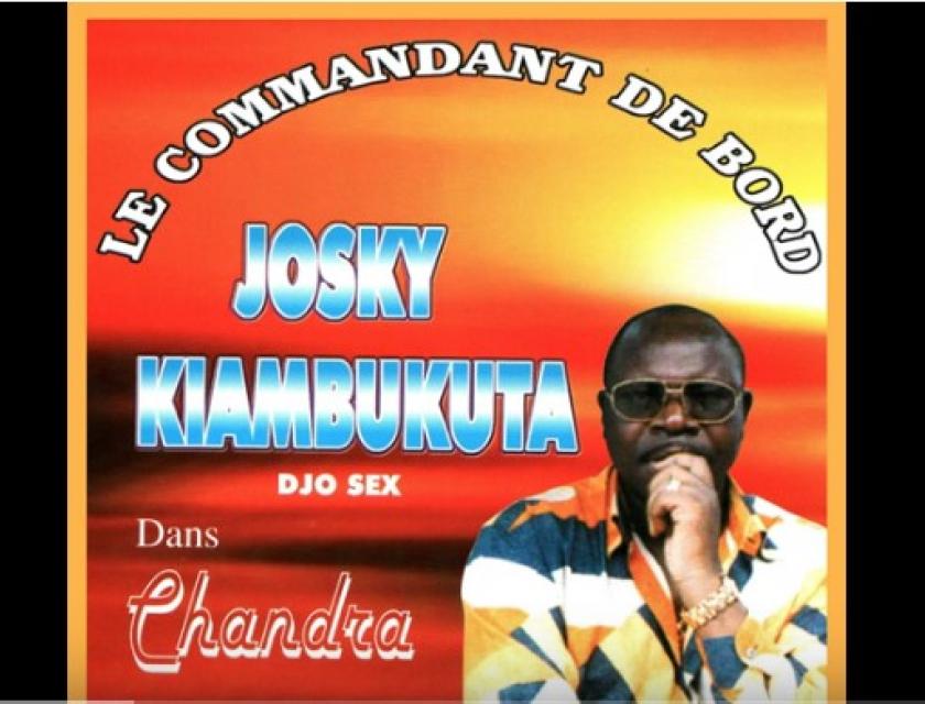 Pochette de l'album Chandra de Josky Kiambukuta