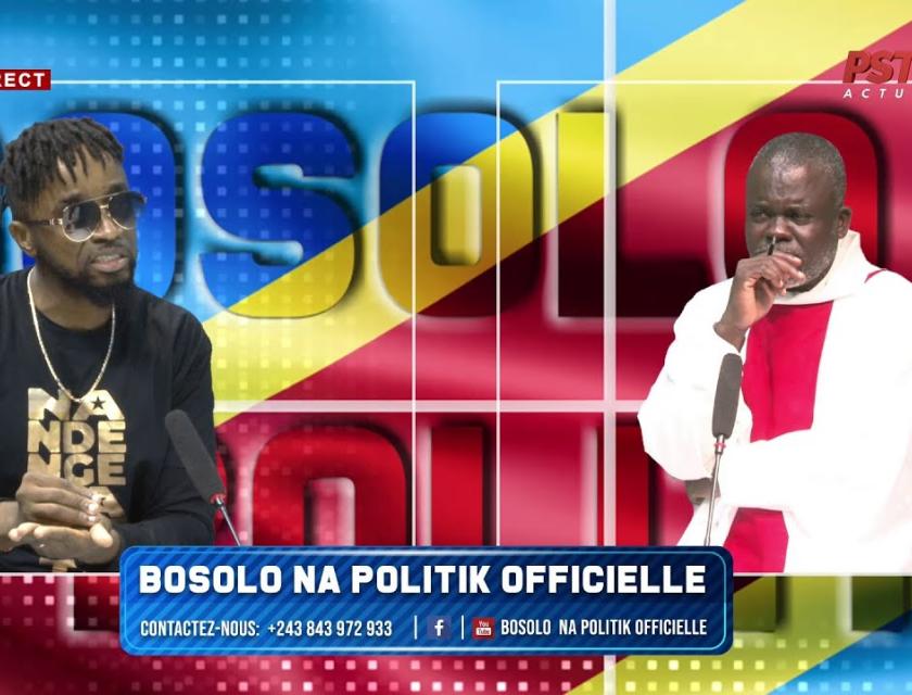 Alesh en pleine émission Bosolo na politik officielle