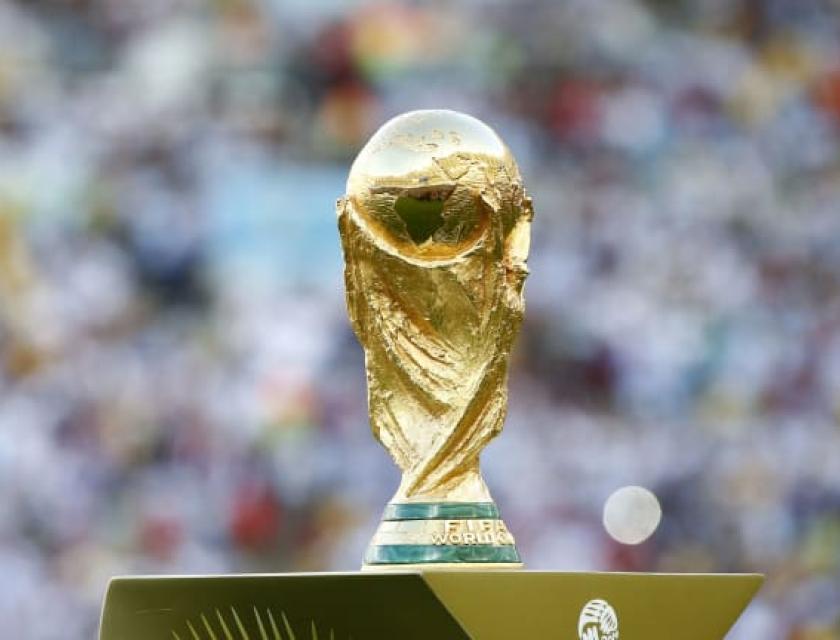 Trophée de la Coupe du monde.