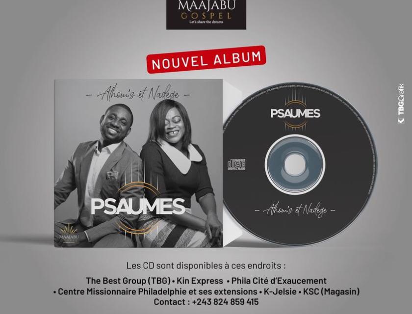 Athom's et Nadège Mbuma album Psaumes