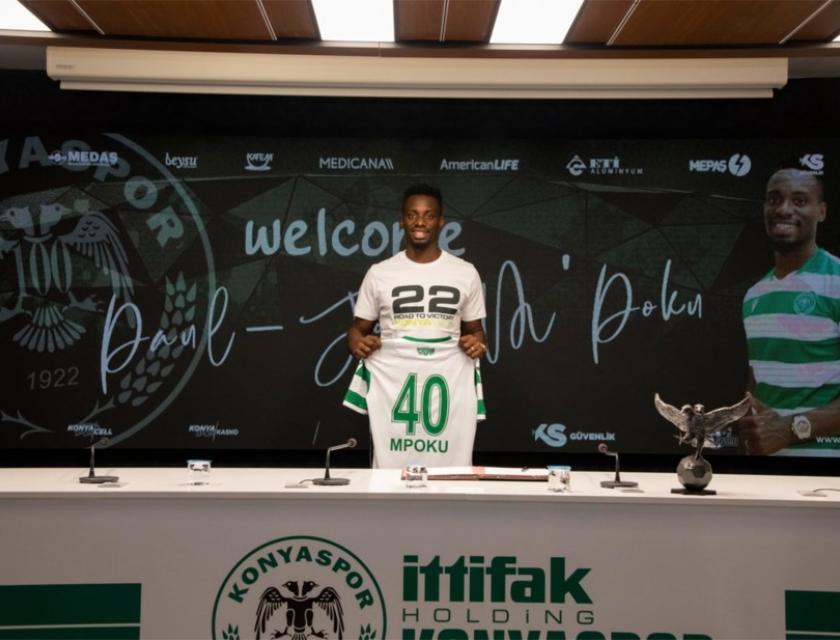 Paul-José Mpoku s’engage officiellement avec la formation de Konyaspor (D1 Turquie).