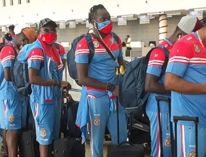 Léopards de la RDC lors du CHAN 2020