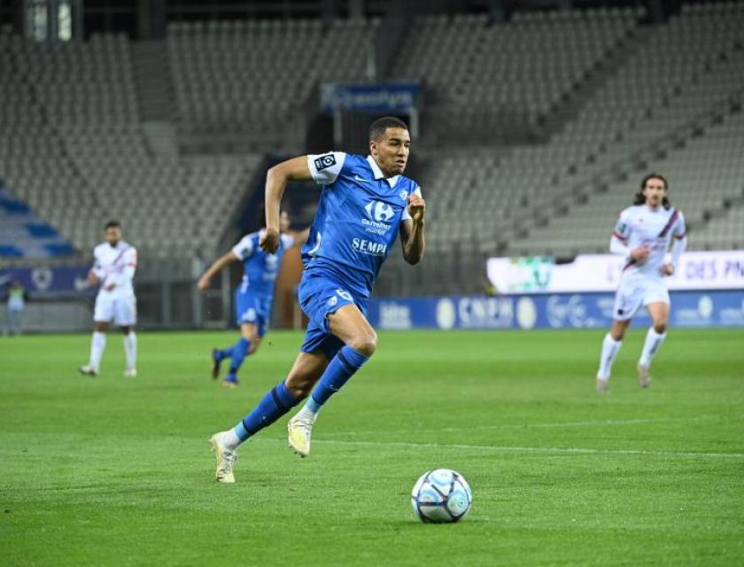 Le congolais Charles Pickel avec Grenoble Foot 38 (Ligue 2 française)