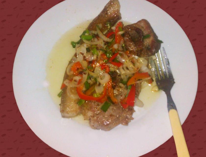 La viande de porc aux champignons, une recette à la congolaise