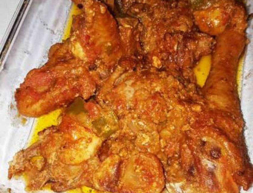 Poulet doré à la Moambe, une cuisson facile à réaliser