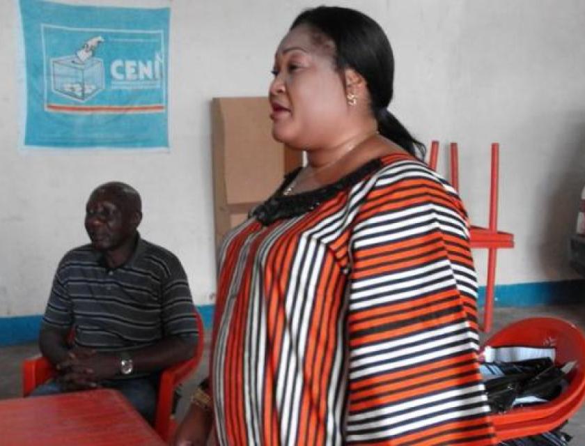 Marie José Kapinga Bondo nommée secrétaire exécutive nationale adjointe