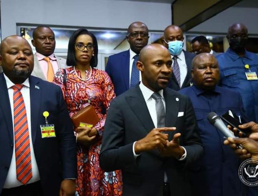 Les membres du gouvernement Tshisekedi