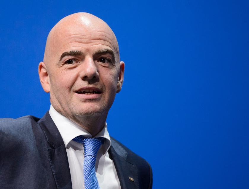  Gianni Infantino , président de la FIFA