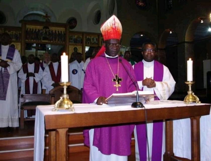  L’archevêque métropolitain de Lubumbashi et administrateur apostolique de Kamina, Fulgence Muteba
