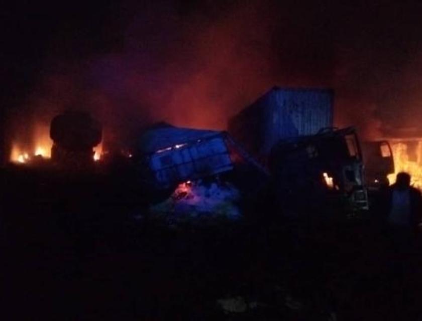 Kinshasa : un mort et huit blessés dans l'incendie du dépôt de carburant à Debonhomme