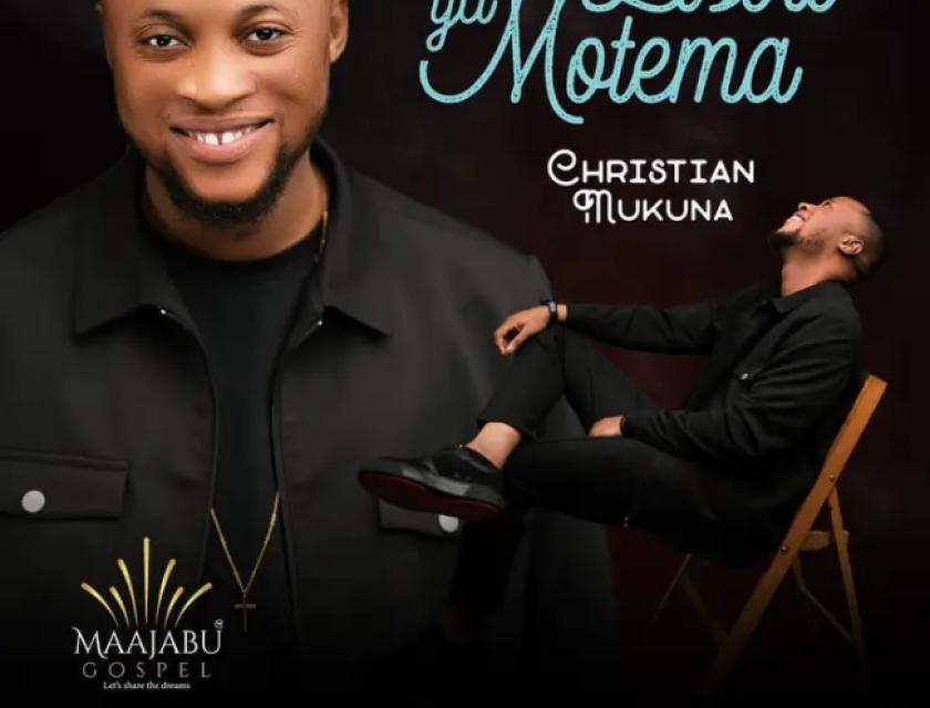 Christian Mukuna, participant à la première édition du concours musical dénommé "Majaabu Talent".