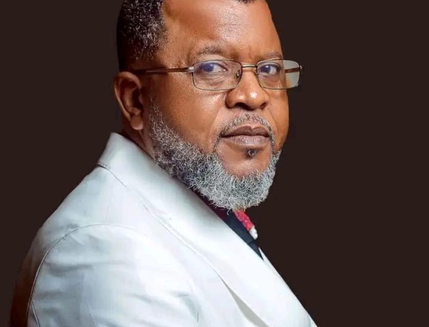 Pasteur Francois Mutombo, responsable de l'ACK extension Kalembelembe. 