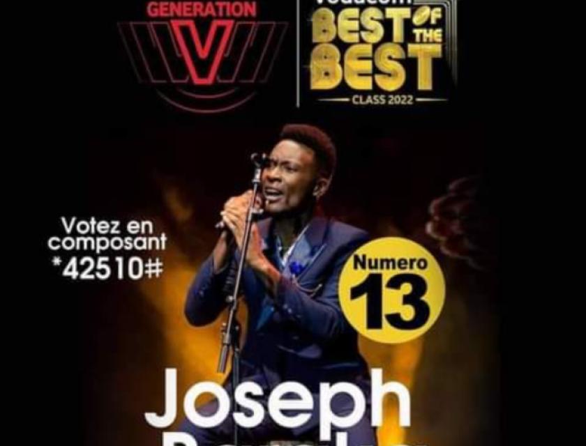 Joseph Baraka, candidat best of the best édition 2022.