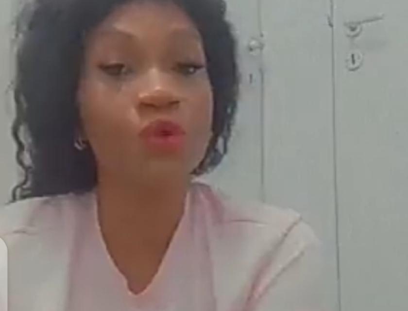 Capture d'écran de la vidéo de Fatou, danseuse de Koffi Olomide. 