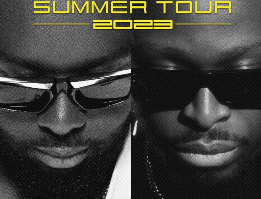 Affiche annonçant la tournée commune de Dadju et Gim's. 