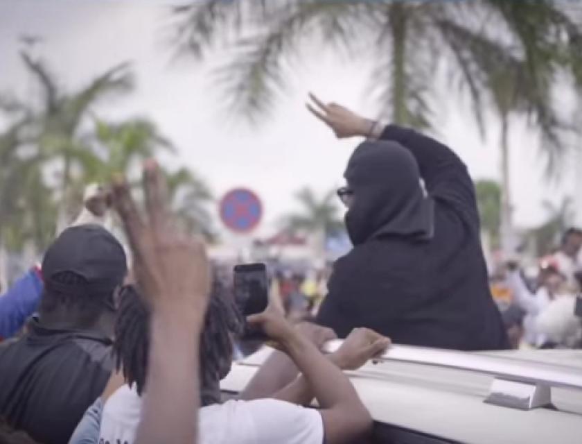 Arrivée de Fally Ipupa en Angola ce vendredi 25 novembre 2022. Photo capture d"écran 