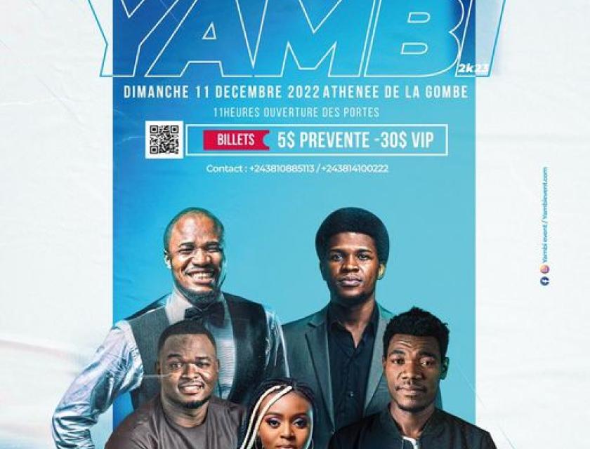 Affiche du festival Yambi 