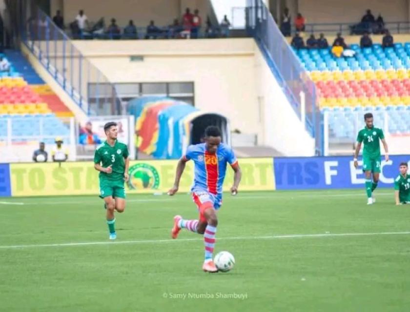Les Léopards en match amical 