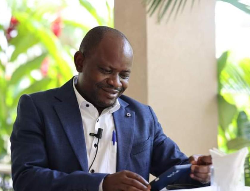 Vicar Batundi Hangi, vice président de la société civile de Goma. 