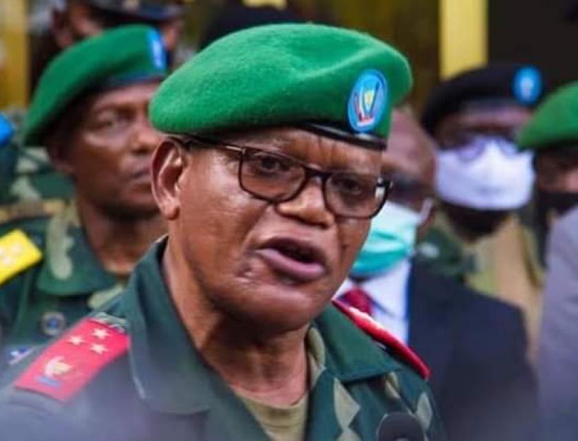 Constant Ndima, gouverneur militaire de la province du Nord-Kivu 