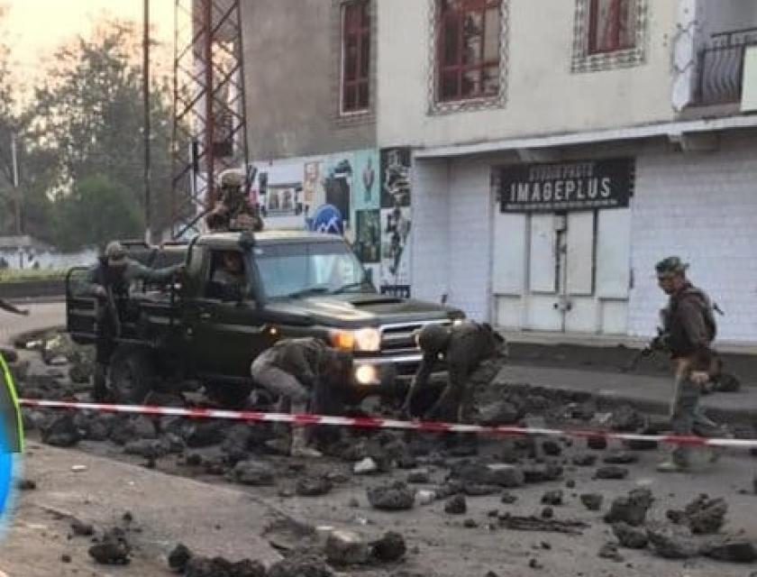 Marché anti EAC à Goma 