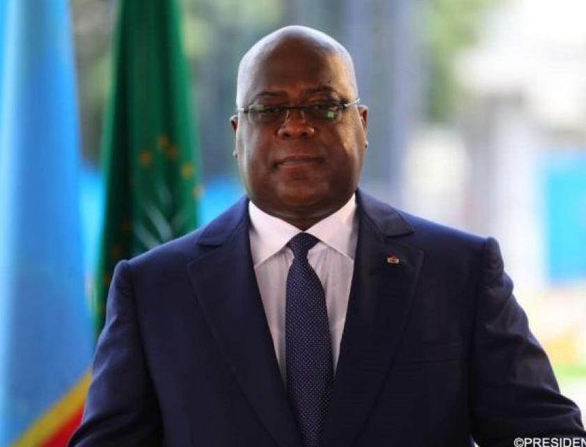 Le président de la République démocratique du Congo Félix Tshisekedi 