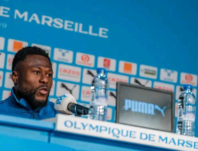 Conférence de presse d'avant match OL-OM, Chancel MBEMBA, Com. OM