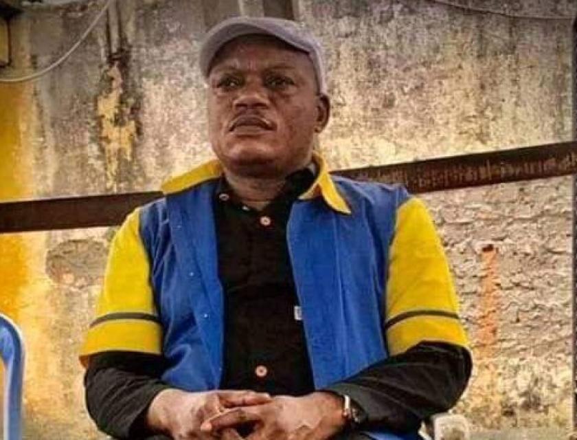 Prison centrale de Makala, l'opposant Jean Marc KABUND, 2022.