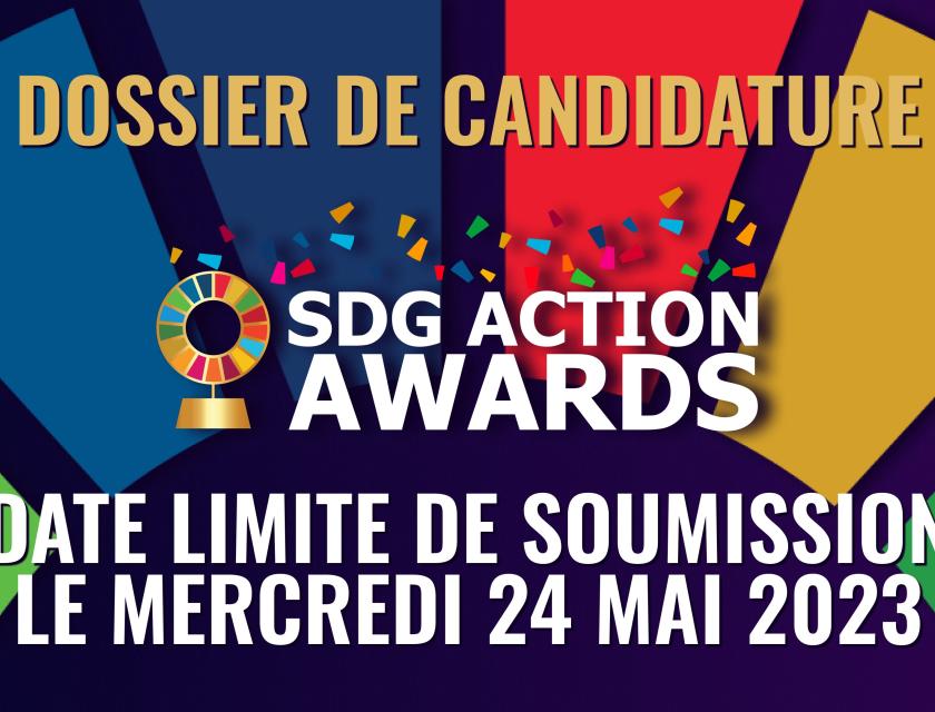 Affiche sur SDGACTION Awards