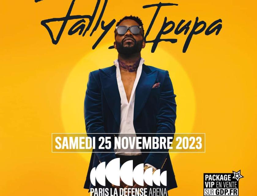 Photo de l'affiche du concert de Fally Ipupa publiée sur son compte Facebook le vendredi 21 avril 2023