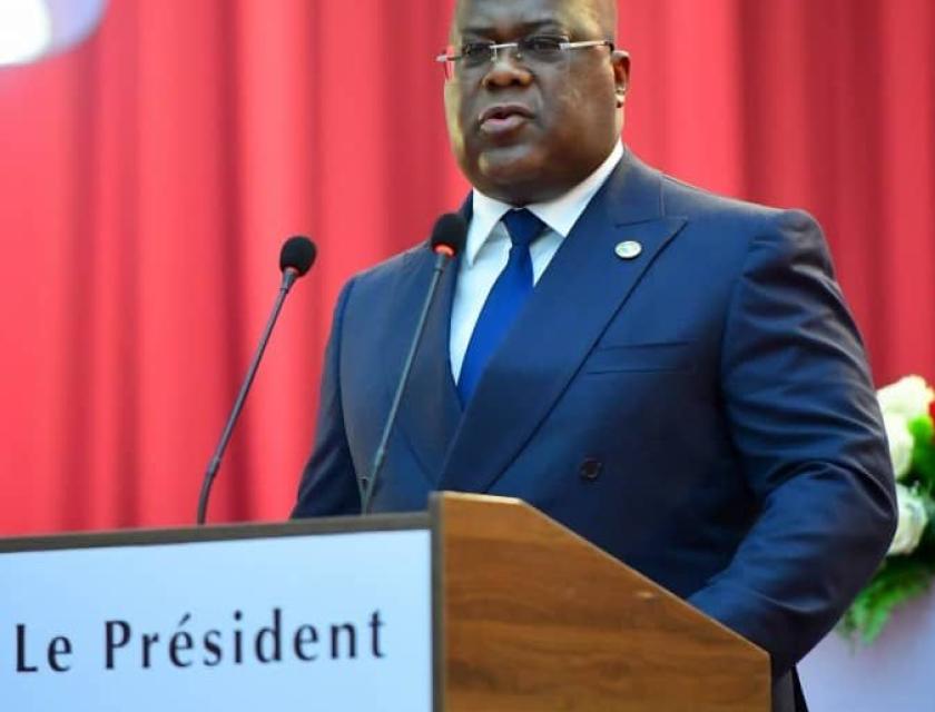 Président de la RDC, Félix Tshisekedi 