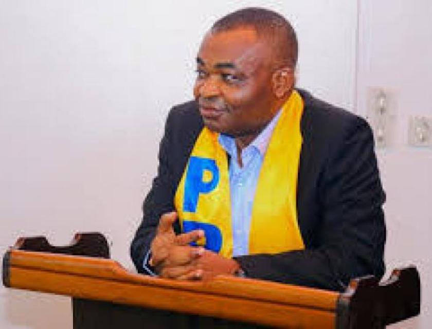 Conférence de Presse à Kinshasa , Ferdinand KAMBERE, 2022.