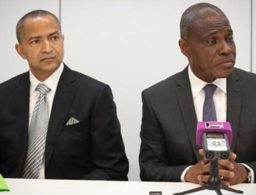 Les opposants , Martin fayulu et moïse Katumbi 