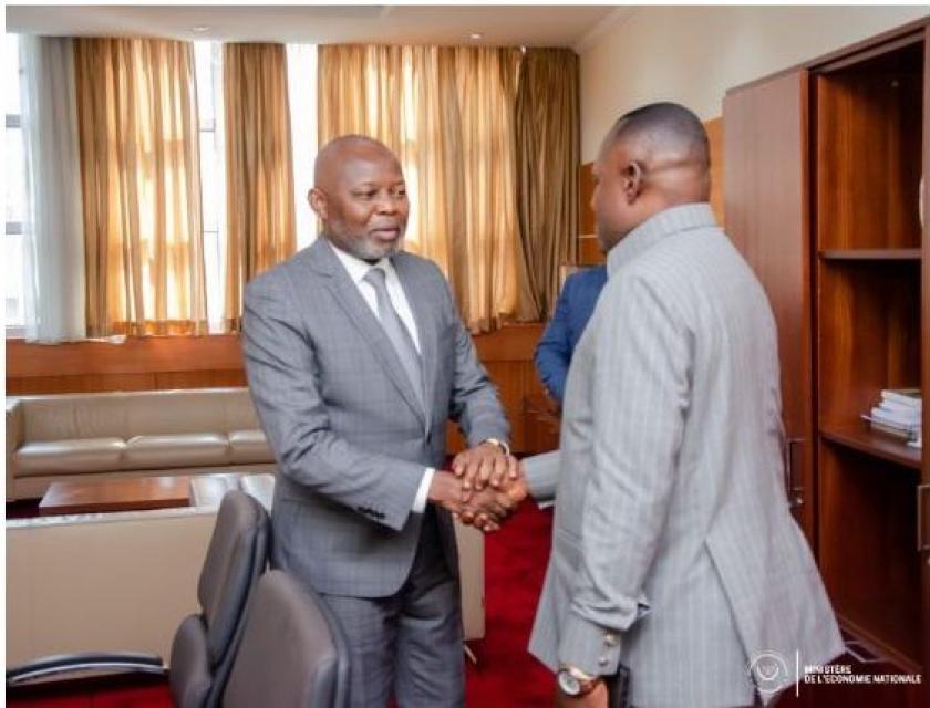 Vital Kamerhe et Jules Alingete