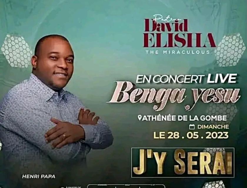 Affiche d'annonce du concert 